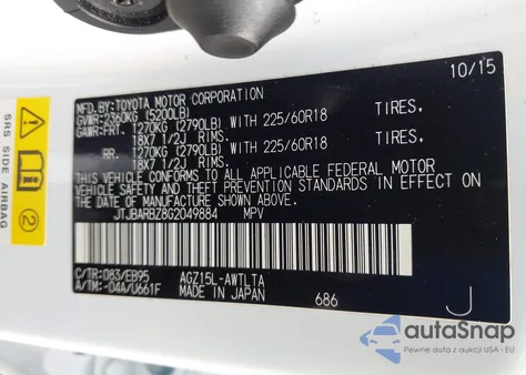 2016 Lexus Nx F Sport from USA, damaged, VIN JTJBARBZ8G2049884